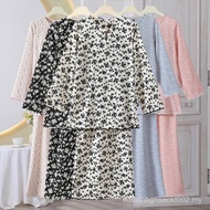 Baju Kurung Kedah Sulam Floral Reesa Viral 2025 Button Muslin Putih Wanita Dusty Pink White - Pickon
