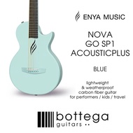 Enya Nova Go SP1 AcousticPlus 35" Carbon Fiber Acoustic Guitar (Blue)