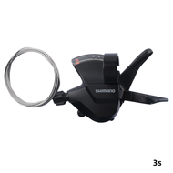 SHIMANO Altus M315 Shifter 2/3/7/8 Speed Trigger Shifter Set Rapidfire Plus w/Shifter Cable 2x7 2x8
