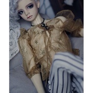 /sd Baby/bjd Baby Clothes Men's Leather Jacket Coat T-Shirt Top Suit 70cm3/4 Points Ready Stock edsb