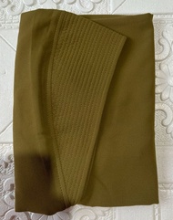 KHIMAR MAYSHA MATT CERUTY BABYDOLL / HIJAB 2 LAYER PET ANTEM