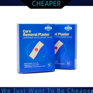 1 Box - 42pcs Foot Corn Removal Plaster Warts Thorn Patch Feet Kaki Callus Plasters