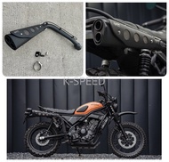 ท่อแต่ง Diabolus Retro Scrambler Slip on ตรงรุ่นสำหรับ  Honda CL300 / 500