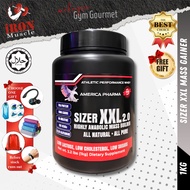 Halal America Pharma Super Mass Protein Sizer XXL USA Anabolic 2lbs, 1kg + Free Gift