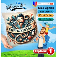 Father's Day / Fathers day gift Pillow/ Father's appreciation gift / Happy Fathers day