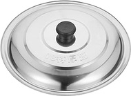 Luxshiny Stainless Steel Universal Lid for Pots Pans and Skillets Replacement Frying Pan Cover Cast Iron Skillet Lid Frying Pan Lid Cookware Lid Protector for Stove 29cm