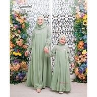 Syaidah Dress Couple Mom and Kids by Zabannia