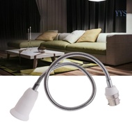 YYS E27 Light Socket Extender Adapter Light Bulb Extension B22 to E27 Socket