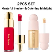 Rare Beauty Powder Highlighter Blush Water Light Shimmer Waterproof Long Last Face Illuminator Brigh
