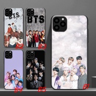 Soft Black Phone Case For iPhone 11 Pro Max 12 Pro Max 12 Mini 13 Pro Max Cover BTS Boys