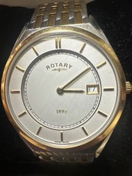 Rotary 1895 瑞士製造 石英錶