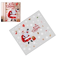 [FPE] Santa Claus Snowflake Present Sticker Window Glass Christmas Wall Sticker Decor