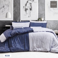 PERICO ชุดผ้าปูที่นอน 6 ฟุต 5 ชิ้น + ผ้านวมขนาด 100"X90" รุ่น Regal (พิมพ์ลาย)