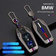 Zinc Alloy LED Display Car Key Case Cover For BMW 5 7 Series G12 G11 G30 G32 G31 i8 I12 I15 G01 X3 G