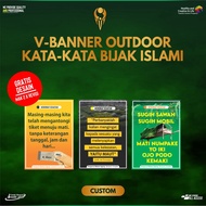 V-BANNER ISLAMIC WISE WORDS