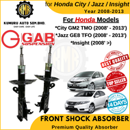 GAB Gas Front Absorber Honda City GM2 TMO 2008' - 2013', Jazz GE8 TFO 2008' - 2013' Absorber Depan (1 Set / 2pcs)