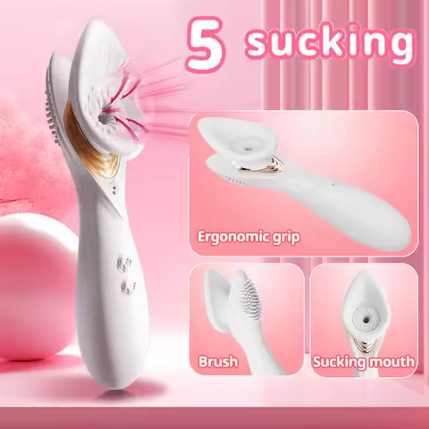Powerful Vagina Sucking Vibrator for Women G Spot Massager Oral Clitoris Stimulation Nipple Sucker M