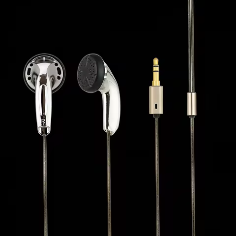 FENGRU DIY Tingo TC200 Earbud Earphone HiFi Noise Cancelling EarBuds Flat Head earphone Pk Mx985 Hif