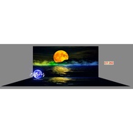 3d painting. stickers for aquariums, arowana fish tanks (back painting)
