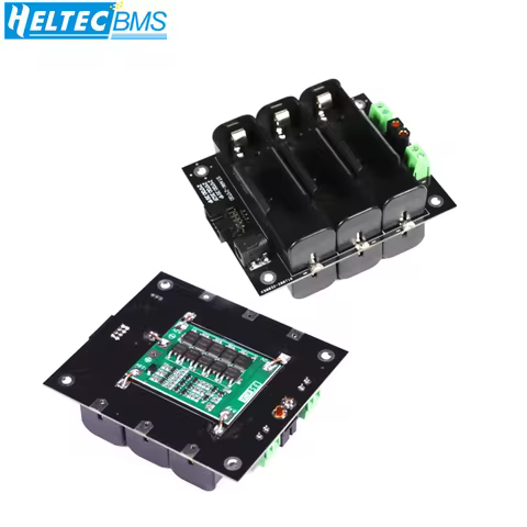 Power Bank case 12V Battery Holder 21700 Storage Box Balance Circuits 40A 80A BMS PCB 3S Power Wall 