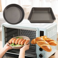 Non-stick pizza pan black carbon steel baking pan pizza mold carbon steel pizza baking pan round piz