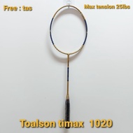 Raket badminton toalson ti max 1020 original