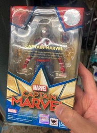 盒少殘全新 Bandai SHF S.H.Figuarts AVENGERS 3 Infinity War 復仇者聯盟 無限之戰 Captain Marvel 漫威 驚奇隊長 龘