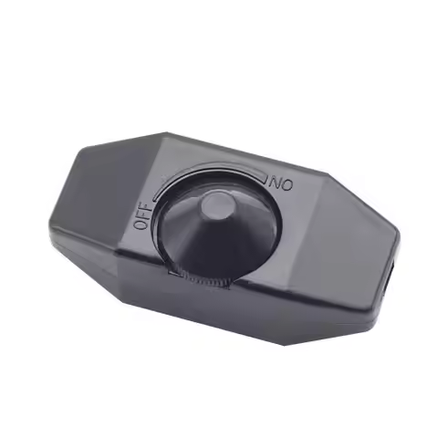 220v High Quality Dimmer Switch Adjustable Controller Knob Lamp Dimmer Cord Switch Plug In Table Flo
