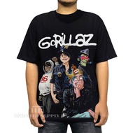 Reviv Gorillaz - Funny Gorillaz T-Shirt Band T-Shirt Vintage Full Screen Printing S-5XL