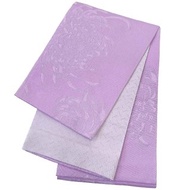 女性 腰封 和服腰帶 小袋帯 半幅帯 日本製 淺紫 12