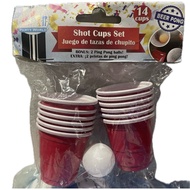Beer Pong Shot Cups Set
