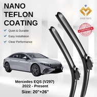 Mercedes EQS (V297) 2022 - Present Premium Japan Tech Car Wiper Accessories 20”+26” Type 11/16 Clip-