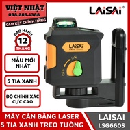 Máy cân bằng laser 5 tia treo tường LAISAI LSG660S mẫu mới nhất - Bảo hành 12 tháng - Máy cân mực bắ