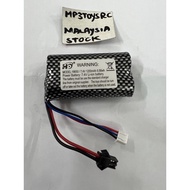Battery rechargeable Li-ion 7.4volt 1200mah sm black connector 2pin hsp for rc drifting turbo 1/10 d