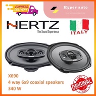Hertz Uno X 690 4-Way Coaxial Speaker (340W/6 x 9)