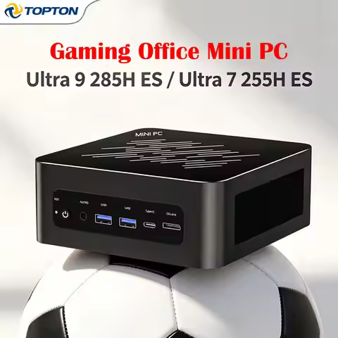 Topton Mini Gaming PC Intel Ultra 9 285H ES/Ultra 7 255H ES/Ultra 9 185H ES Compact Desktop Windows 