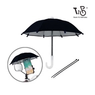 T2P Hand Phone Mini Umbrella Cover Glare Reduction Rain Protection From Device Overheating