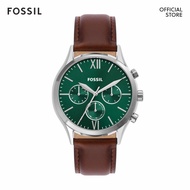 Fossil Men's Fenmore Brown Leather Watch BQ2813