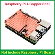 【Popular choice】 Raspberry Pi 4 pure copper heatsink case passive cooling bottom for Raspberry Pi 4 