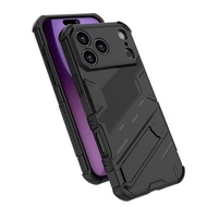 Hard Casing For Iphone 17 Pro Max Air Case For Iphone17 Kickstand Cover Matte Phone Protector HK02