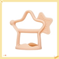 Moyuum silicone gum - 3m+ - Star shape - Coral beige