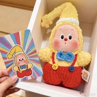 雪妃尔毛线手工diy钩绒线背着太阳星星人挂玩偶材料钥匙扣包5.21 Xuefeier wool yarn DIY crochet material for making a sun-star pers
