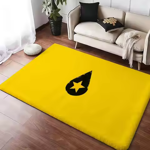 Kid K-Krow Conan Gray Floor Mat Cozy Flannel Soft Thick Non-Slip Mat for Living Room Bedroom Kitchen