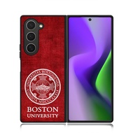 Phone Case Z Fold 7 6 5 4 3 Durable Plastic Hardcase Samsung Casing BOSTON University
