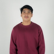 Merchcons 280-290 GSM Fleece Plain Crewneck