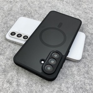 Case For A07 5G/A17 A06 A16 A26 A56 A36 A55 S25Fe Matte Magnetic Rechargeable SAMSUNG/iPhone S25Ultr