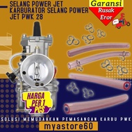 Selang Slang PJ Pilot Jet Karburator Karbu Carbu Carburator PWK 28 Bahan Tebal Anti Bocor Selang Pow