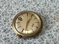 經典古董瑞士原廠手錶  Ernest BOREL 依波路 孖公仔 包金 上鏈金錶 懷錶 陀錶 唔行（里里外外好靚)