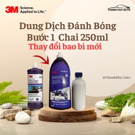 Water-based syrup step 1 Premium 3M 36060, Water polishing bowl 1, polishing, pas, polish remover re