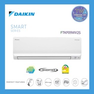 DAIKIN แอร์บ้าน ติดผนัง รุ่น Smile LITE INVERTER ( FTKF-09WV2S) เบอร์ 5 ขนาด 9200 BTU แอร์ฟอก PM2.5 แอร์ เครื่องปรับอากาศ TWaircenter